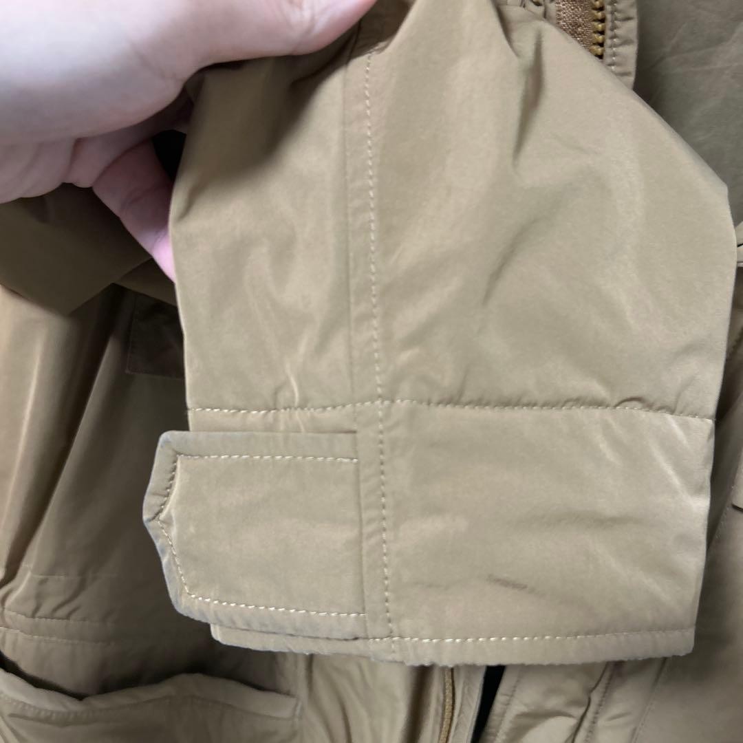 ASPESI Brown M65 Military Jacket Size M Padded Hooded Designer