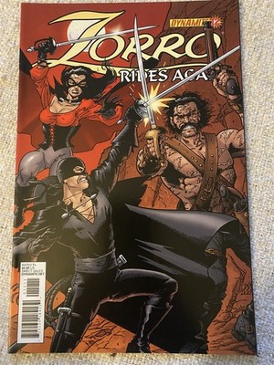 ZORRO RIDES AGAIN #12 Matt Wagner Lady Zorro cover Dynamite Comics 2012 VF