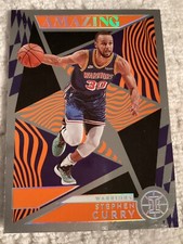 2021-22 Panini Illusions Stephen Curry Amazing Orange Insert #6 GS Warriors