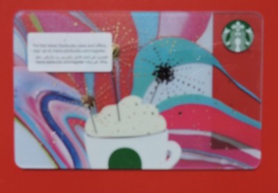 STARBUCKS UAE UNITED ARAB EMIRATES DUBAI CELEBRATIONS 2016 KARTE SAMMLERSTÜCK 