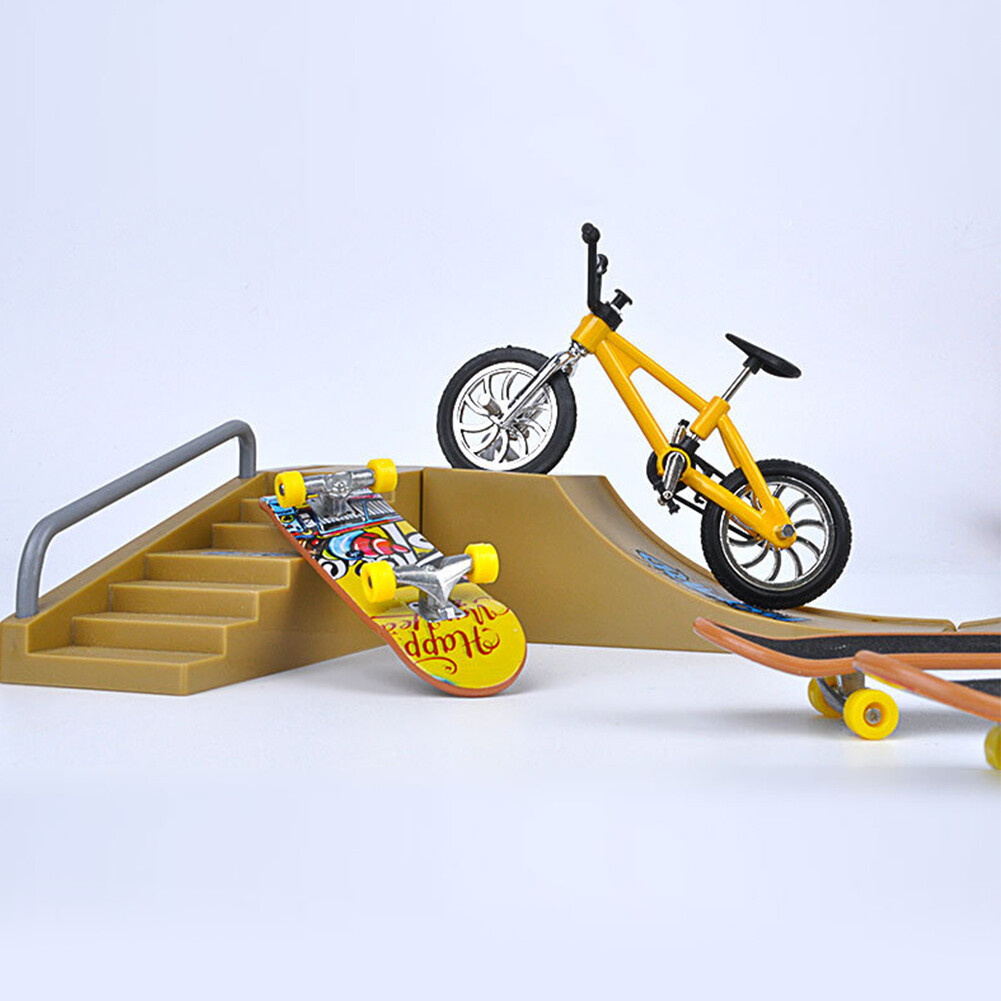 6-teiliges Mini-Skateboard, Finger, Mini-Skateboard, Fingerskate, Profi-Mini-Rollbrett Für