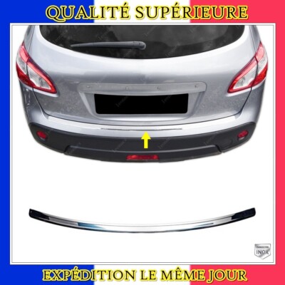 Chrom Arri re Protection Pare Chocs BRILLANT Pour Nissan QASHQAI 2006 chrom-arri-re-protection-pare-chocs-brillant-pour-nissan-qashqai-2006