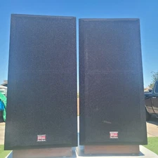 Cerwin Vega Re-25 Series Pair 3 Way Speakers Rare