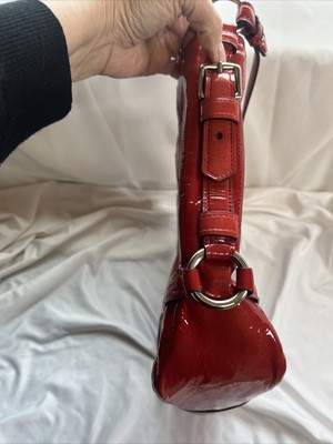 Coach Chelsea Katarina Red Patent Leather Hobo Bag 18959 | eBay