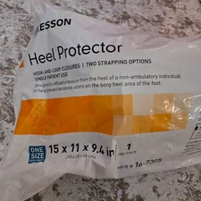 McKesson Heel Protector Pad Soft Boot 15x11x9 OSFM Model 16-7305 Blue