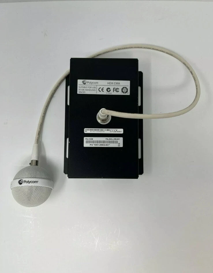 Polycom Hdx Ceiling Microphone Array White | Shelly Lighting
