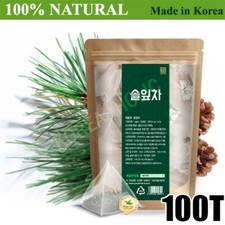 100 Natural Pine Needle Tea Medicinal Herbal 100T Bags Medicinal Korean Herbal