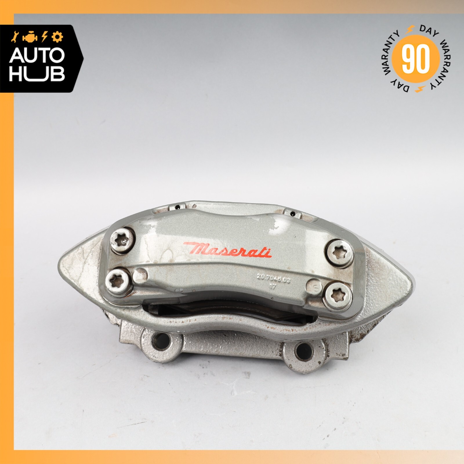 04-17 Maserati GranTurismo Front Left & Right Brake Caliper Calipers Set OEM 76k