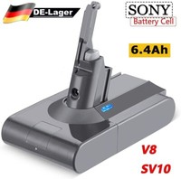 21.6V Akku FüR Dyson V8 SV10 Absolute V8 Animal V8 Absolute V8 Motorhead Filter