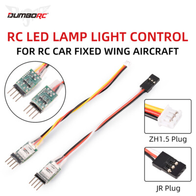 DUMBORC RC Light Controller LED Schalttafel System 3CH für RC Car Aircraft