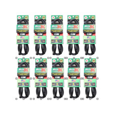 Pack of 10 Pro X 5 Ft. Balanced XLR-F to XLR-M High Performance Audio Cables