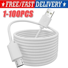 3/6ft Micro USB Fast Charging Cable Cord For Samsung Android Phone Charger LOT