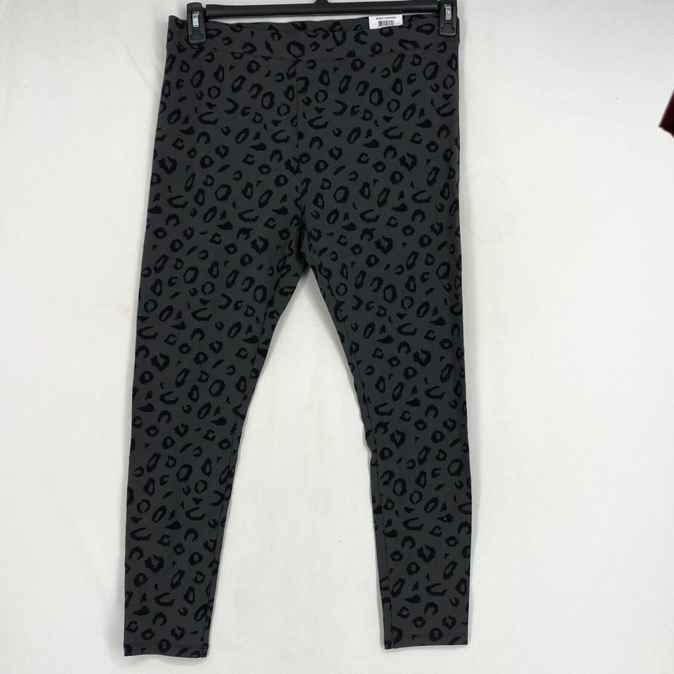 Leggings Style & Co feminina tamanho 0X estampada preta cinza chita comprimento no tornozelo - Imagem 2 de 4