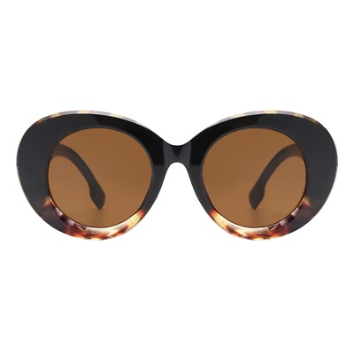 Women's Round Oval Sunglasses Oversized Designer Fashion Shades UV400
