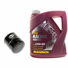 Motoröl Ölfilter SM832 Set 10W-60 4 Liter für Renault Twingo I 1.2 C06 1996-2007