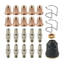 24PC Plasma Cutter Tips Set for Clarke WE6546 Plasma King 45 torch parts