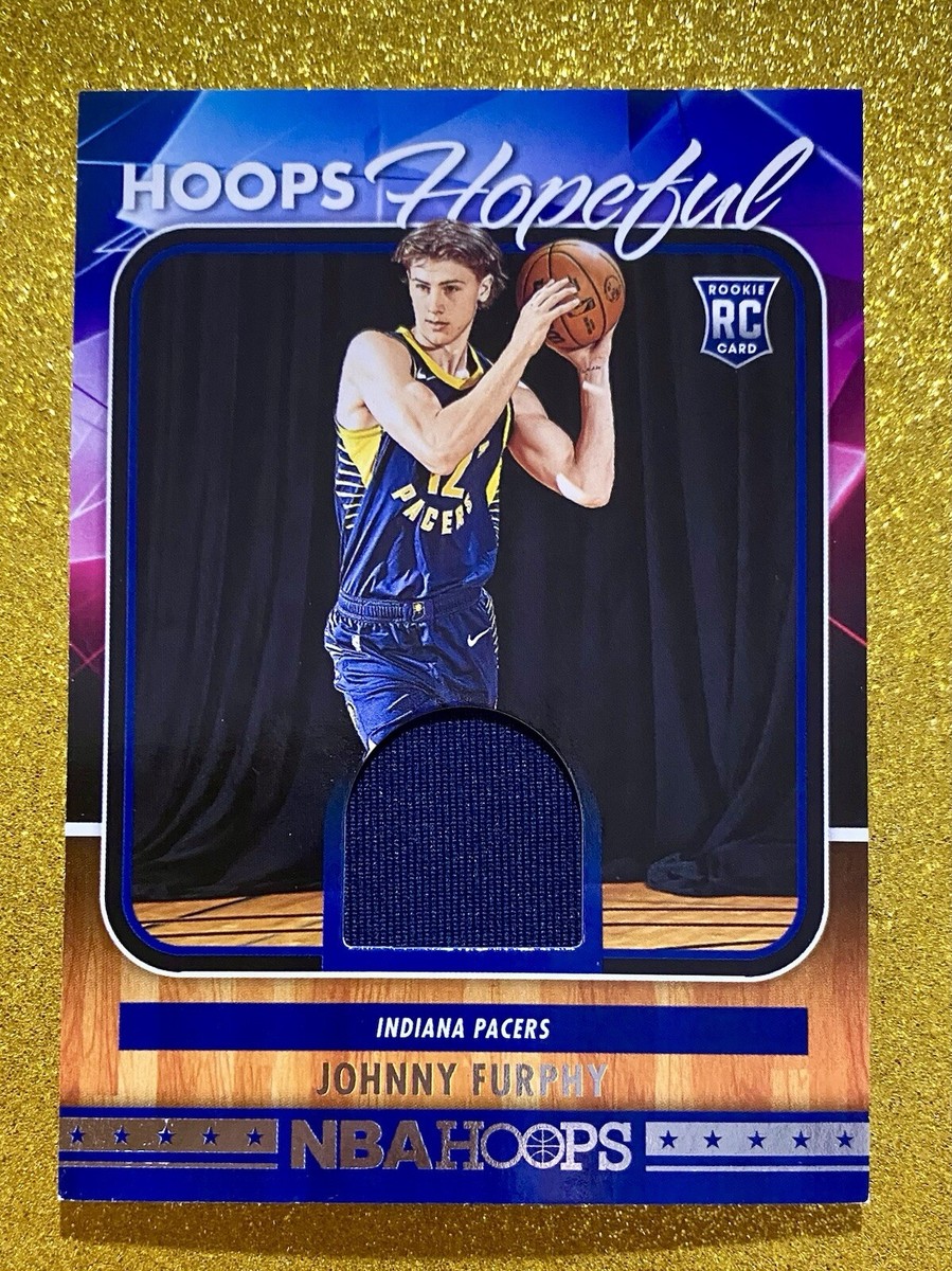 2024-25 NBA Hoops Memorabilia Hoops Hopeful Johnny Furphy Indiana