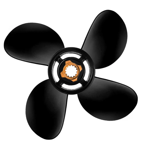 New! 4 Blade Prop 10.3x13 Propeller for Mercury 48-8M8026630 25hp-70hp 13T - Picture 4 of 6