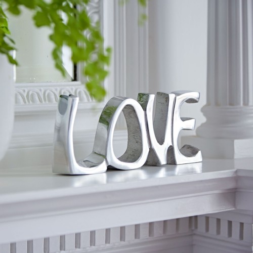Recycled Metal Fairtrade Home Family Love Ornaments Handmade - Picture 5 of 9