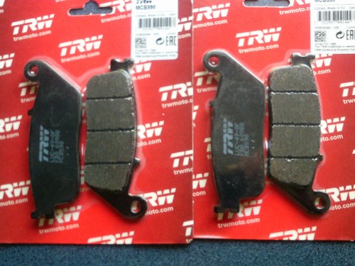 Plaquettes De Frein Avant TRW Lucas MCB602 - Pour Kawasaki ZXR 750 ZX750L (1991-1995) - Organiques