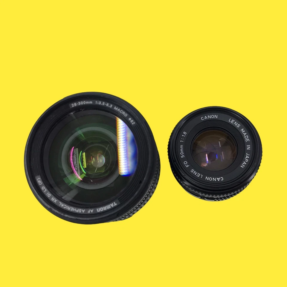 FOR PARTS x2 Tamron AF XR Di (IF) 28-300mm f/3.5-6.3 & Canon FD 50mm f/1.8 #3183 - Image 4 of 4