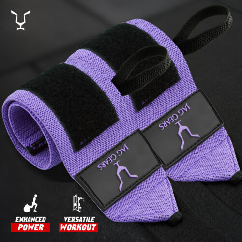 Jag Gear Power Weight Lifting Wrist Wraps Support Gym Exercise Bandage Straps - Picture 6 of 7