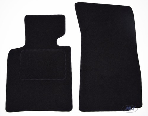 Tapis De Sol Velours Noir Pour BMW Z4 (2003-2008) - 4 Pièces Avec Clips - Anti-dérapant Et Imperméable
