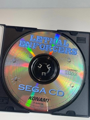 Lethal Enforcers Sega CD Game Disc Only