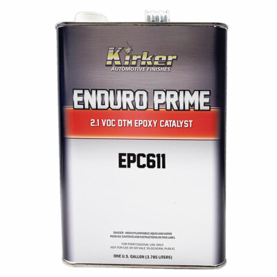 1 Gallon Kirker Enduro Prime 2.1 VOC DTM Auto Epoxy Primer Catalyst EPC611