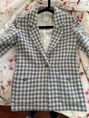 Sandro Tweed Blazer Size 36