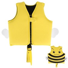 Kids Life Jacket Swim Aid Float Vest 24-88lbs Boys Girls for Boat Pool Beach