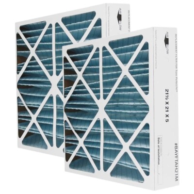Filters Fast  Replacement for Trane Perfect Fit BAYFTAH21M 21.5x21x5, 2-Pack