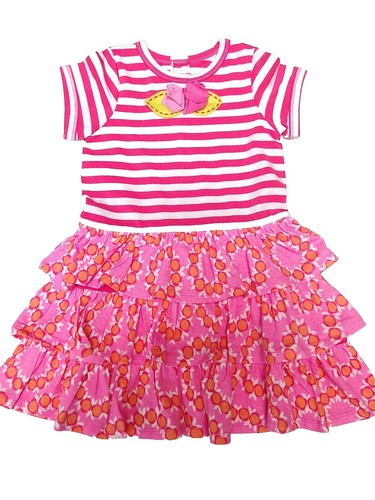 Robe De Noël Bébé Fille Baby Lulu - Velours Rouge à Motifs Poinsettia, Taille 2T - Neuf Sans étiquettes