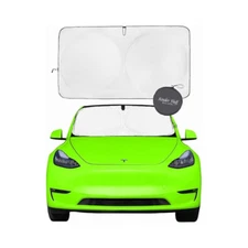 kinder Fluff Windshield Sun Shade for Teslas 3 & Y | XXS (56x37in)