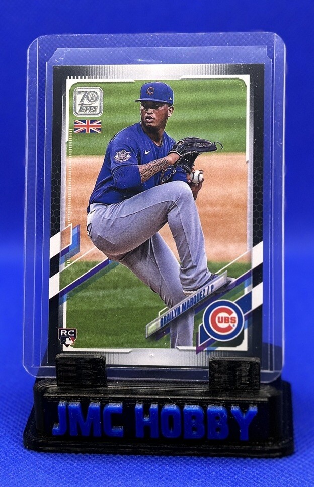 2021 Topps UK Brailyn Marquez Rookie Card (Black Parallel) Serial #’d 9/125