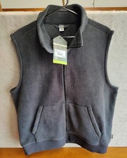 New w/ Tags REI Co-Op Mens Vest L Gray Groundbreaker Fleece Full Zip Trail