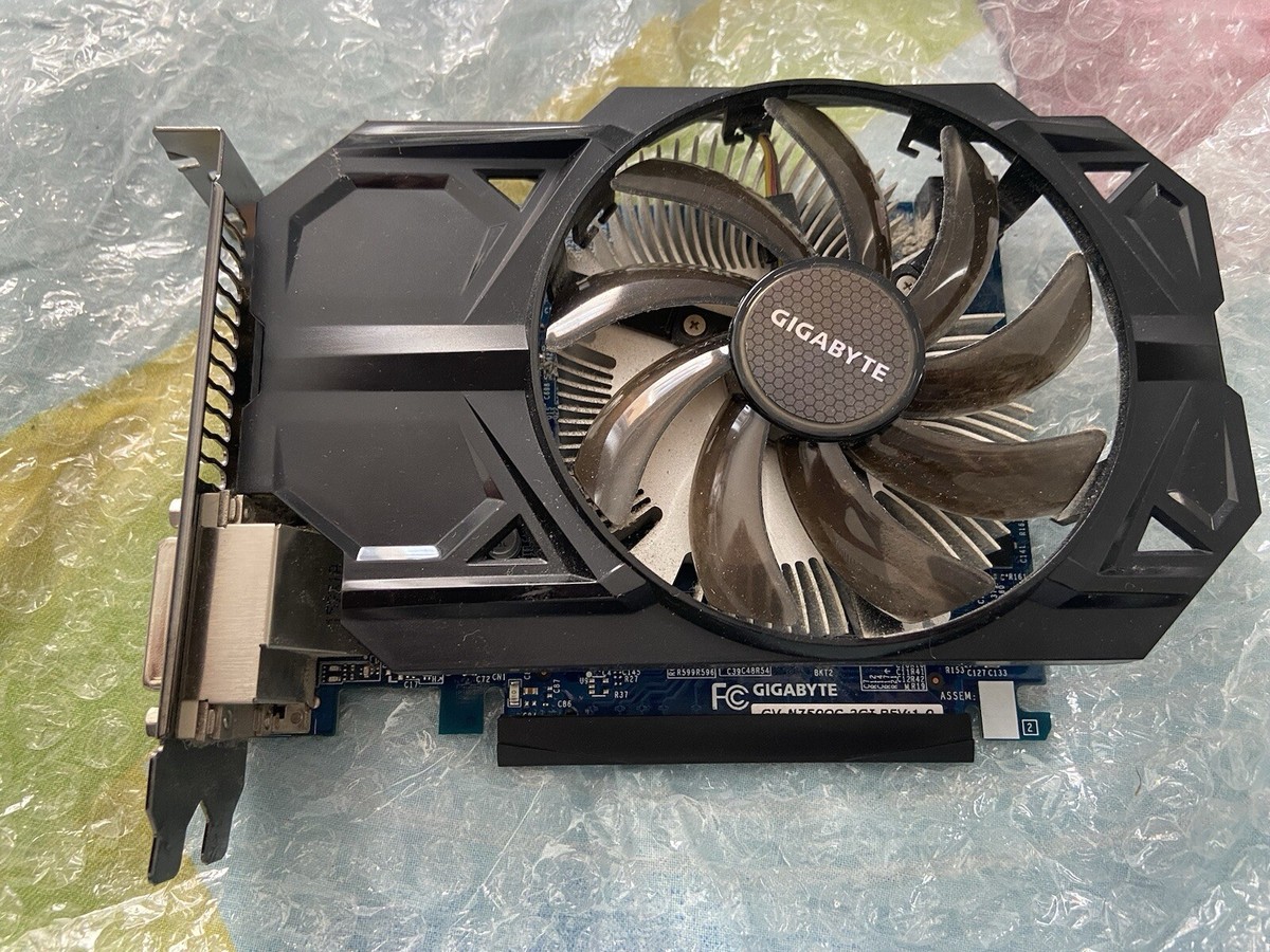 GIGABYTE NVIDIA gtx 750 2GB VRAM GV-N750OC-2GI UK