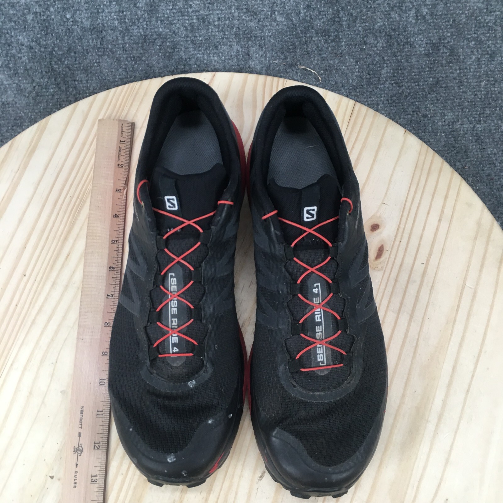 Salomon Scarpe Uomo 13 Sense Ride 4 Train Running Sneakers Nero Atletico 413781