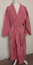 Vintage 80's Mens Robe size S/M Man at Home Rose color