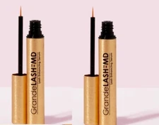 2PCs set Grande Cosmetics GrandeLASH-MD Lash EYEbrow Regrowth Serum 4ml