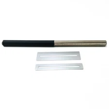 1mm 2mm 3mm 4mm 4-Edges Edges Guitar Fret Crowning File Dressing With 2 Sheets C