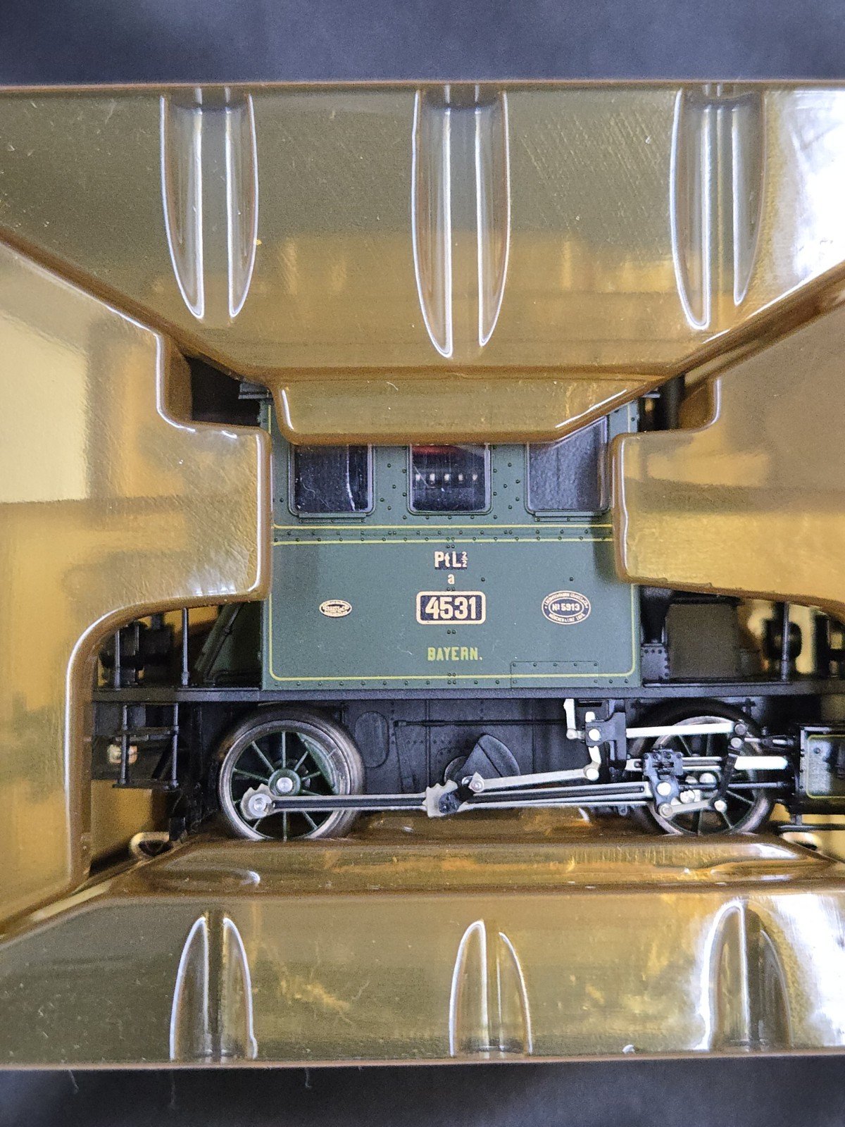 Vintage Marklin Digital Steam Locomotive #3686 Ptl 2/2 Innthe Original Box Mint