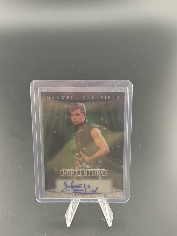 2026 Leaf Pop Century Maxwell Caulfield 1/1 One Of One Auto #BA-MC1 NB1