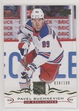 2018-19 Upper Deck UD Exclusives 38/100 Pavel Buchnevich #121 2d8