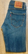 Levi's 511 Slim Fit Boys Jeans Size 20 or 28x30 Blue Denim Big Boys