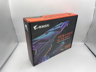 New Gigabyte X870 AORUS ELITE WIFI7 AMD AM5 ATX Motherboard DDR5 PCIe 5.0