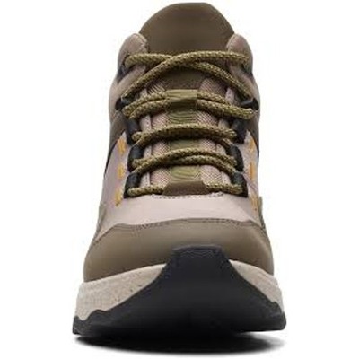 Clarks Women's Jaunt Lo Ankle Boots in Dark Olive Combi Sz 7.5