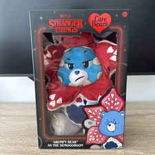 Stranger Things x Care Bears Grumpy Bear as the DEMOGORGON 12" PLUSH Ships Now!