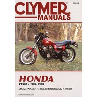 Honda VT500 (1983-1988) Repair Manual Clymer