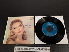 FOR DECOR  Vintage Julie London Make Love To Me 1950s Jazz 7" 45 RPM Record